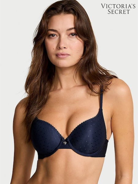 Victoria's Secret Noir Navy Blue Full Cup Push Up Bra (H45974) | £39