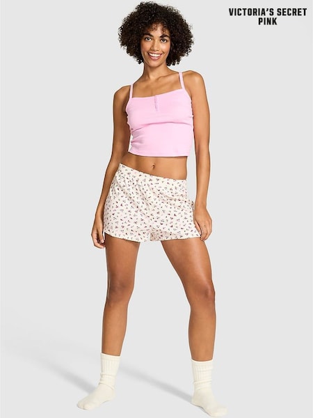 Victoria's Secret PINK Winter White Pyjama Short Bottoms (H46006) | £19