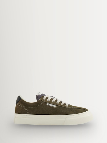 Stepney Workers Club Woodland Green Dellow 02 Suede Trainers (H46200) | £95