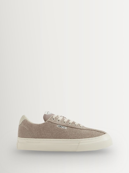 Stepney Workers Club Taupe Dellow 02 Suede Trainers (H46202) | £95