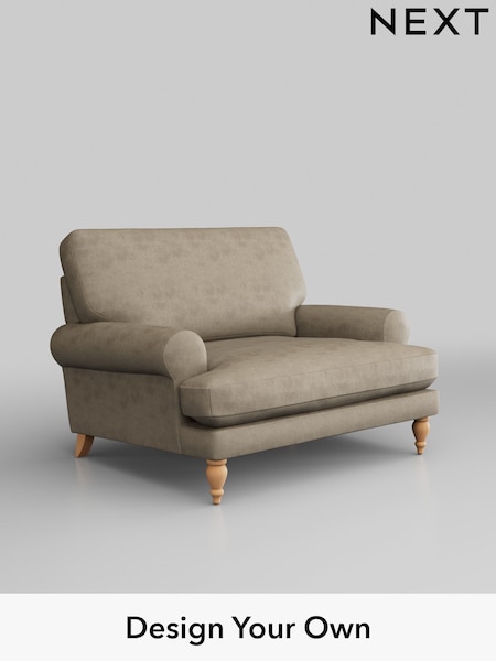 Monza Faux Leather Easy Clean/Mink Brown Erin Deep Relaxed Sit (H46564) | £975