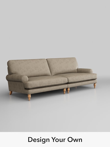 Monza Faux Leather Easy Clean/Mink Brown Erin Deep Relaxed Sit (H46564) | £1,475