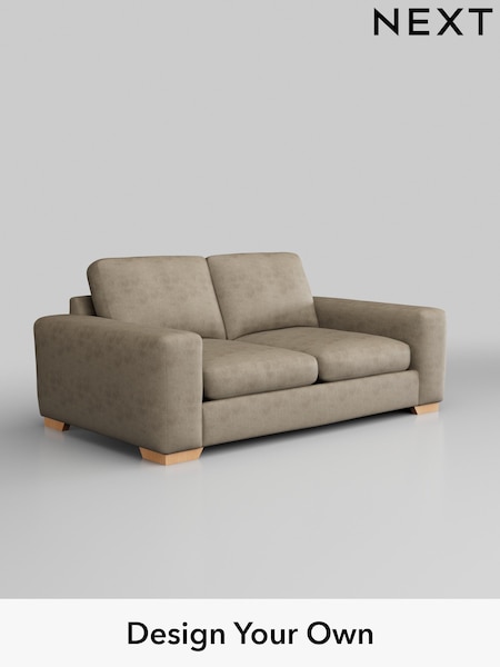 Monza Faux Leather Easy Clean/Mink Brown Houghton Deep Sit (H46565) | £1,275