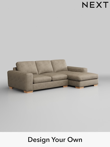 Monza Faux Leather Easy Clean/Mink Brown Houghton Deep Sit (H46565) | £2,050