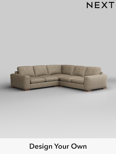 Monza Faux Leather Easy Clean/Mink Brown Houghton Deep Sit (H46565) | £2,775