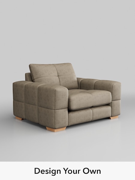 Monza Faux Leather Easy Clean/Mink Brown Brooke Deep Sit (H46566) | £1,325