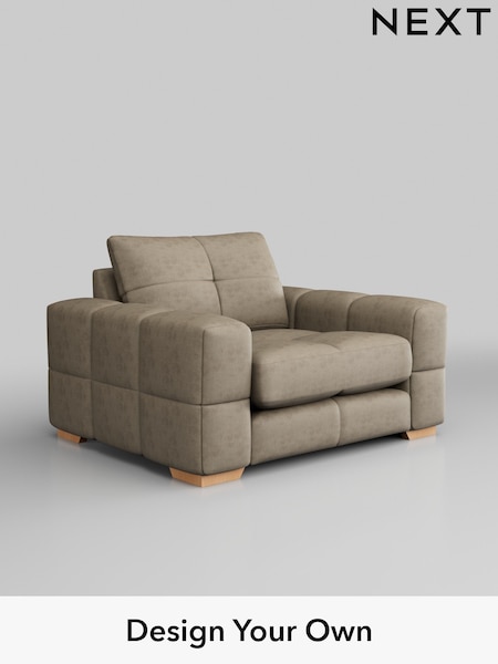 Monza Faux Leather Easy Clean/Mink Brown Brooke Deep Sit (H46566) | £1,325