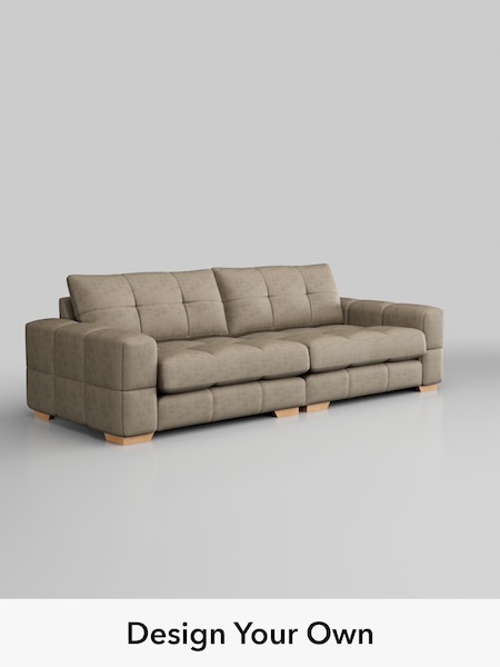 Monza Faux Leather Easy Clean/Mink Brown Brooke Deep Sit (H46566) | £1,825