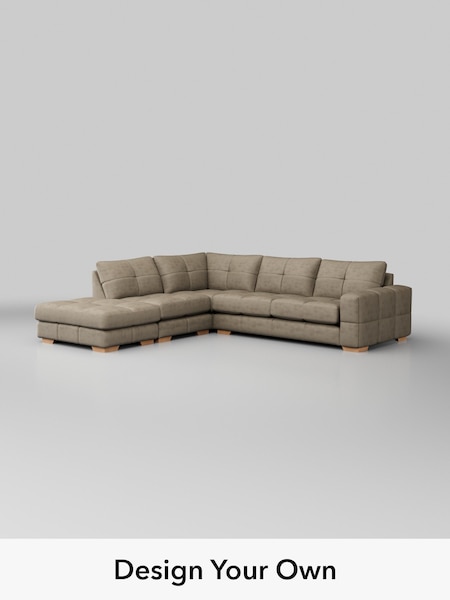 Monza Faux Leather Easy Clean/Mink Brown Brooke Deep Sit (H46566) | £2,825