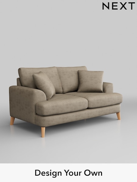 Monza Faux Leather Easy Clean/Mink Brown Parker (H46567) | £1,275