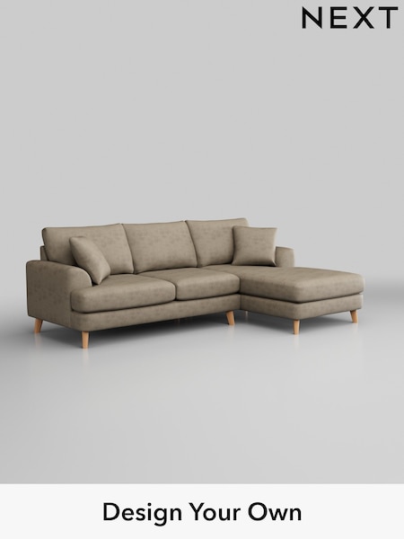 Monza Faux Leather Easy Clean/Mink Brown Parker (H46567) | £2,150