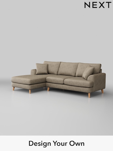 Monza Faux Leather Easy Clean/Mink Brown Parker (H46567) | £2,299