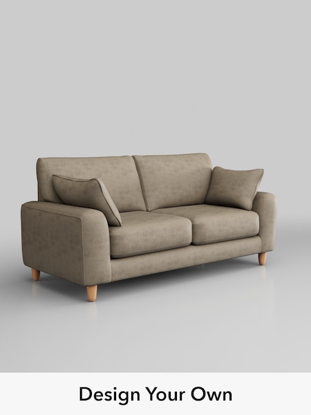 Monza Faux Leather Easy Clean/Mink Brown Campbell (H46568) | £1,175