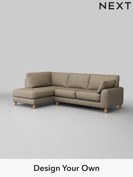 Monza Faux Leather Easy Clean/Mink Brown Campbell (H46568) | £1,875