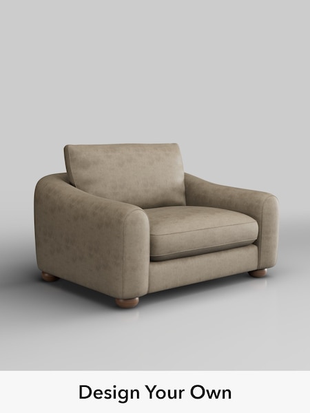 Monza Faux Leather Easy Clean/Mink Brown Arches (H46570) | £925