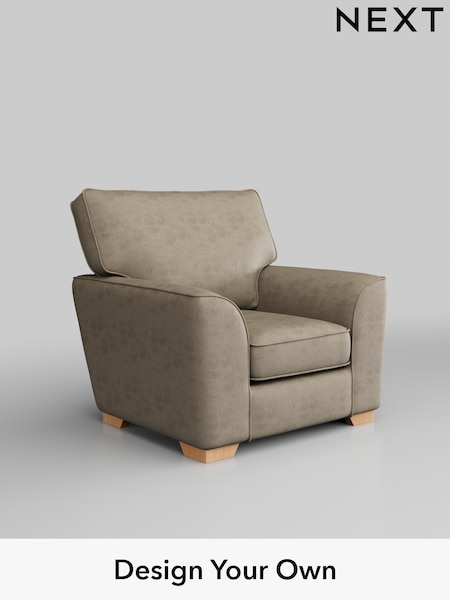 Monza Faux Leather Easy Clean/Mink Brown Stamford Grand Relaxed Sit (H46584) | £799