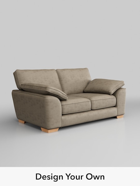 Monza Faux Leather Easy Clean/Mink Brown Stamford Grand Relaxed Sit (H46584) | £1,625