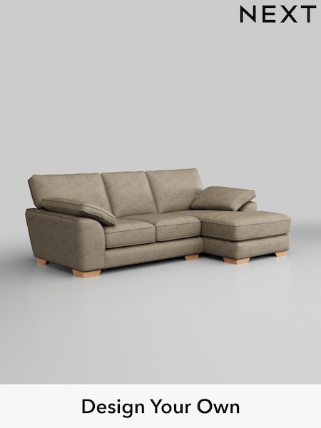 Monza Faux Leather Easy Clean/Mink Brown Stamford Grand Relaxed Sit (H46584) | £2,275