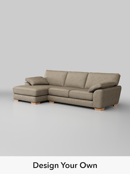 Monza Faux Leather Easy Clean/Mink Brown Stamford Grand Relaxed Sit (H46584) | £2,550