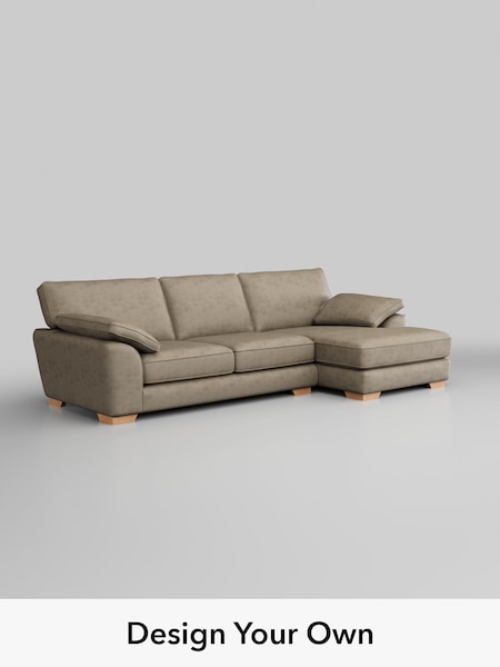 Monza Faux Leather Easy Clean/Mink Brown Stamford Grand Relaxed Sit (H46584) | £2,550