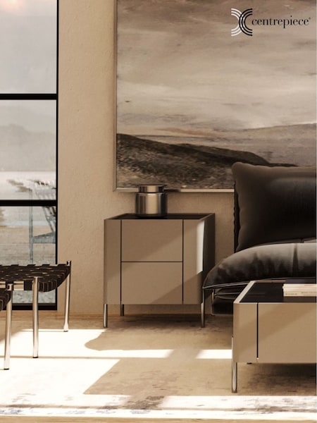 Centrepiece Grey Inverno Side Table (H46656) | £479