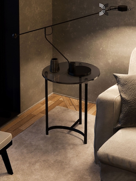 Centrepiece Black Genoa Side Table (H46659) | £239