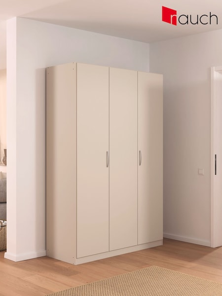 Rauch Champagne Cameron Wood Semi Fitted Triple Wardrobe (H46692) | £526