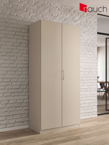 Rauch Champagne Cameron Wood Semi Fitted Double Wardrobe (H46698) | £416