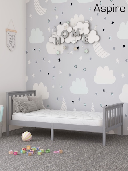 Aspire Furniture Kids Ortho Spring and Foam Mattress with OEKOTEX Fabric (H47436) | £85 - £130