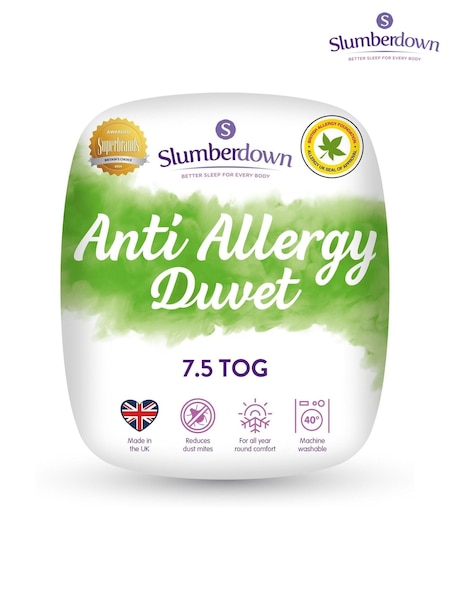 Slumberdown Anti Allergy 7.5 Tog Duvet (H47467) | £21 - £29