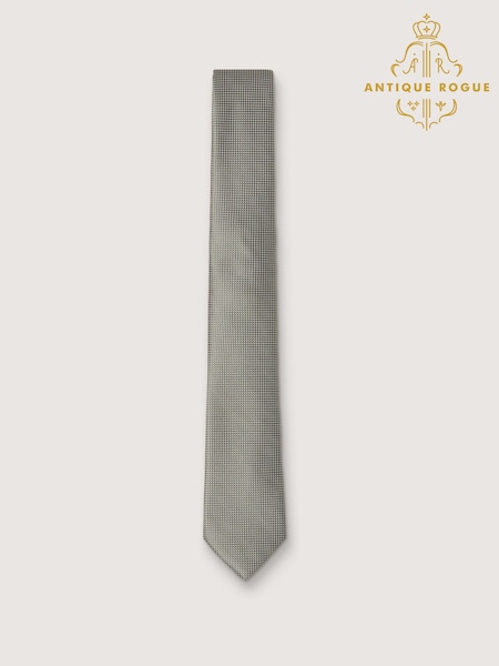Antique Rogue Green Texture Tie (H47551) | £20