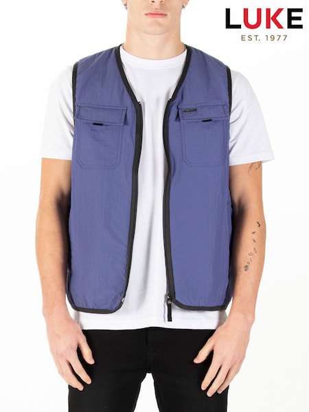 Luke 1977 Purple Austin TX Gilet Future Dusk (H47747) | £45