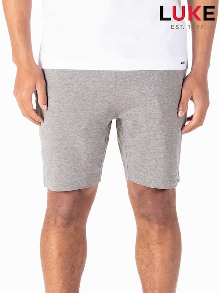 Luke 1977 Bower 100% Cotton Black Shorts (H47756) | £35