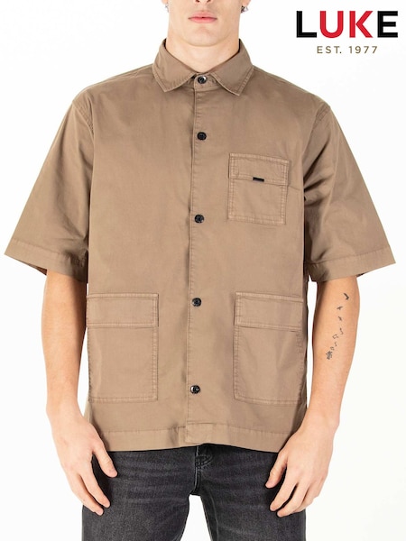 Luke 1977 Yedra Black Shirt (H47767) | £45