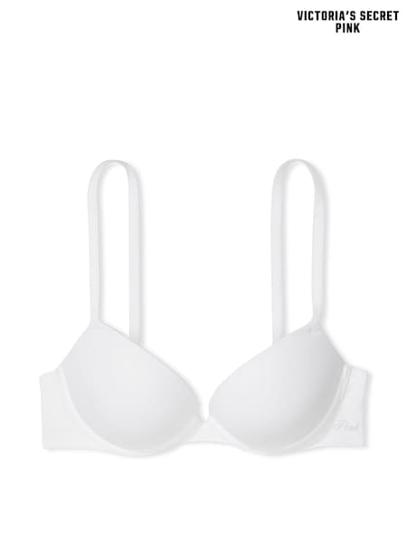 Victoria's Secret PINK White Super Push Up Bra (H47960) | £29