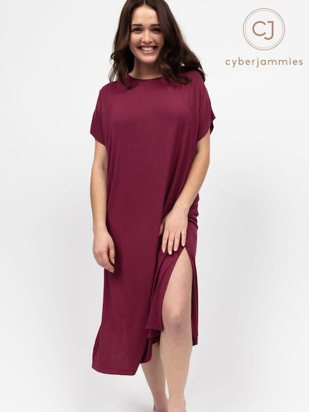 Cyberjammies Red Long Nightdress (H48411) | £35