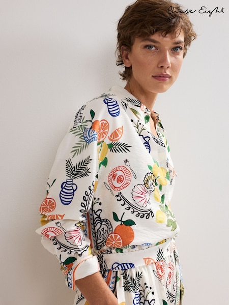 Phase Eight Cream Zeliha Shirt (H48481) | £79