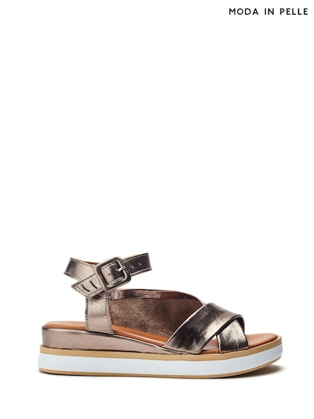 Moda in Pelle Meade Sporty Hybrid Cross Strap Sandals (H48654) | £99