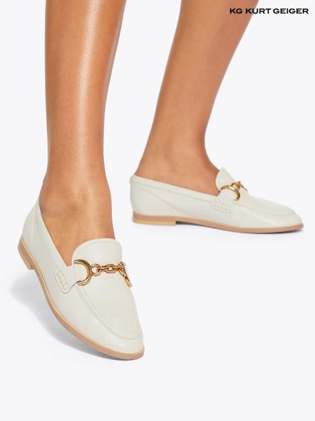 KG Kurt Geiger Marrisa White Shoes (H48725) | £129