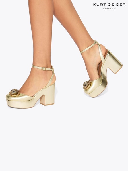 Kurt Geiger London Chelsea Closed Platform Sandals (H48752) | £199