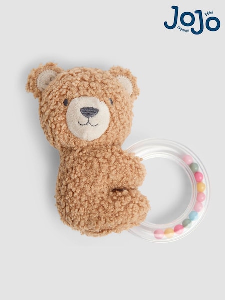 JoJo Maman Bébé Bear Ring Rattle (H48904) | £8.50