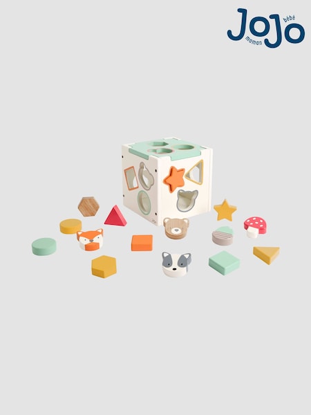 JoJo Maman Bébé Woodland Shape Sorter (H48910) | £21