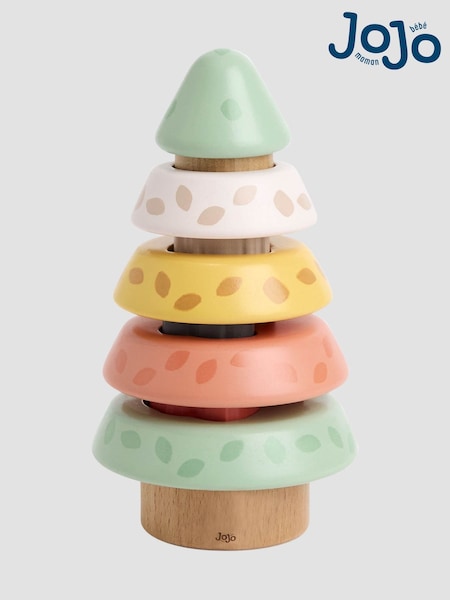 JoJo Maman Bébé Woodland Tree Stacker With Animals (H48911) | £18