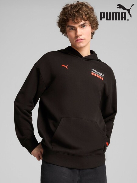 Puma Black Mens F1 Drive To Survive Graphic Hoodie (H49099) | £100