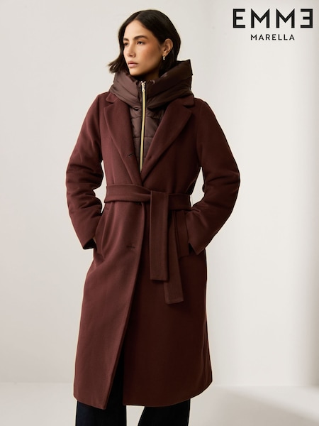 Emme Marella Desiderio Hooded Coat (H49313) | £299