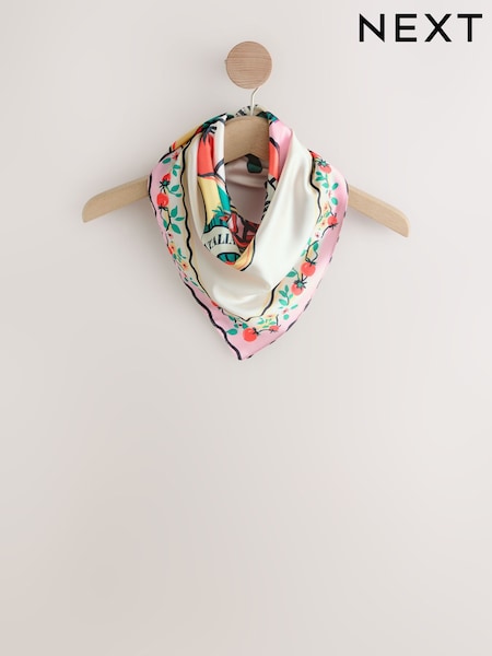 La Dolce Vita Satin Square Scarf (H49478) | £11