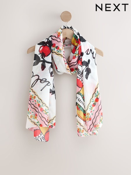 Tomato Can Lightweight Scarf (H49479) | £14