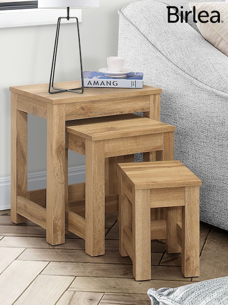 Birlea Brown Compton Nest of Tables (H49629) | £112