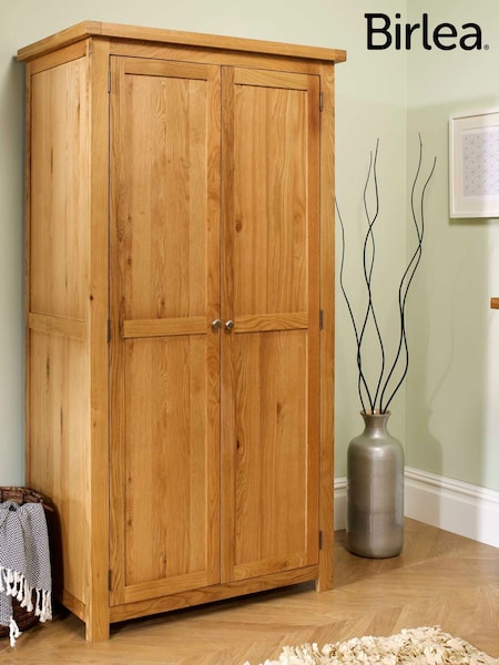 Birlea Brown Woburn Double Wardrobe (H49630) | £583