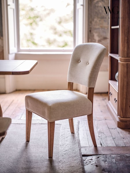 Willis & Gambier Brown Cannes Pair of Dining Chairs (H49637) | £528